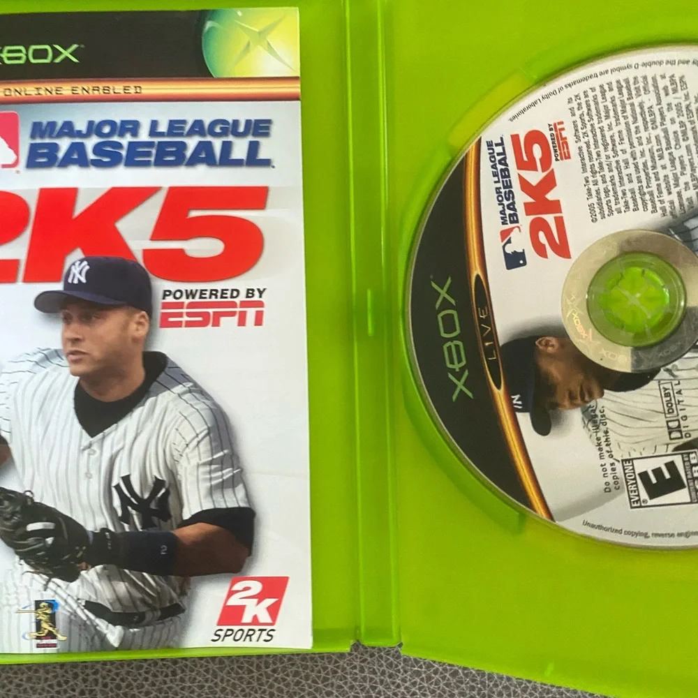 Major League Baseball 2K5 (Microsoft Xbox, 2005)